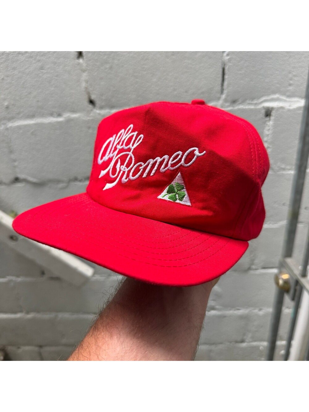 Vintage 90s Alfa Romeo Snapback Hat